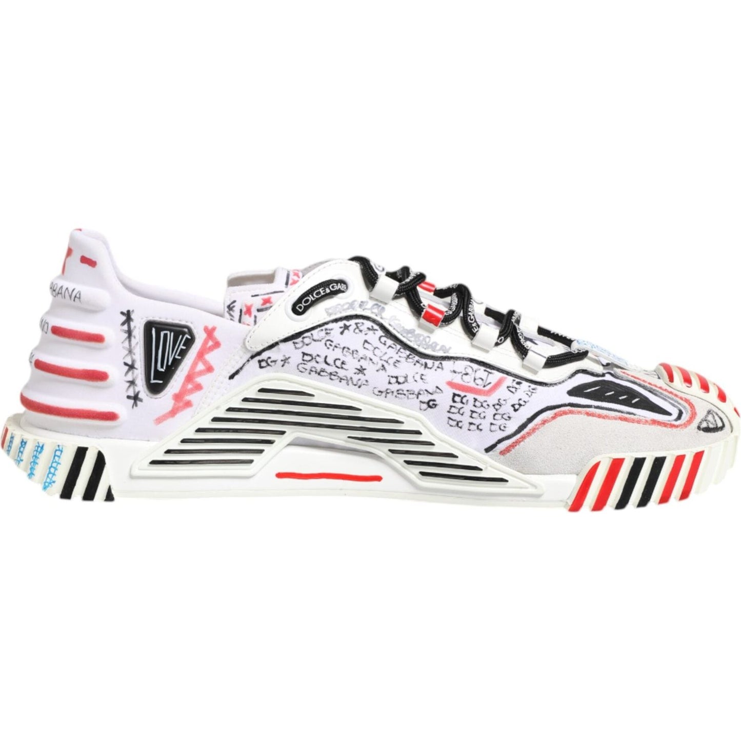 Dolce & Gabbana Multicolor Low Top NS1 Men Sneakers Shoes