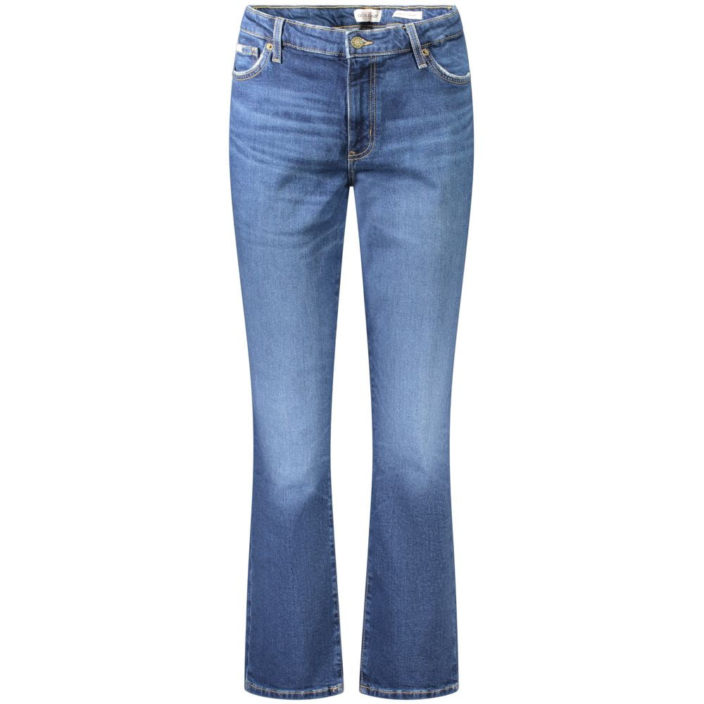 Guess Jeans Blue Cotton Women's Straight Jean