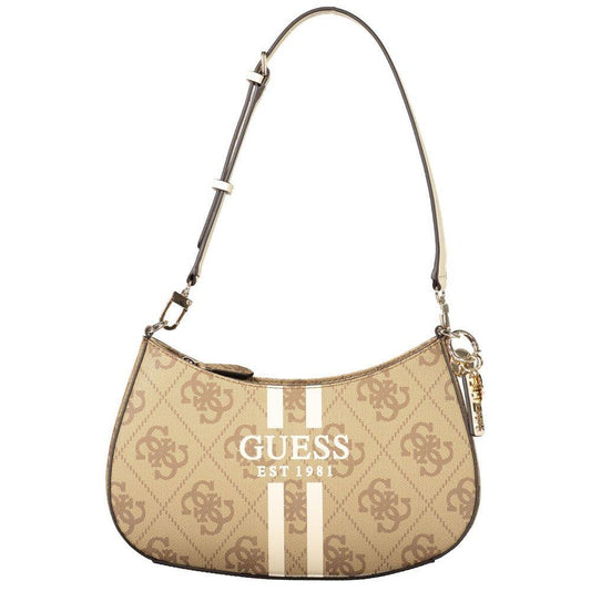 Guess Jeans Beige Polyethylene Women Handbag GU-39219
