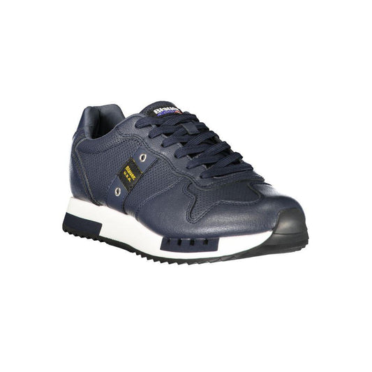 Blauer Blue Leather Men Sneaker BL-39234-EU40/US7