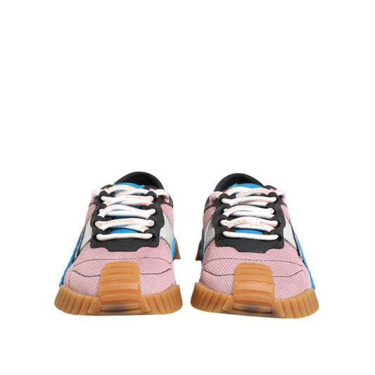 Dolce & Gabbana Multicolor Low Top NS1 Men Sneakers Shoes MV7834-39.5