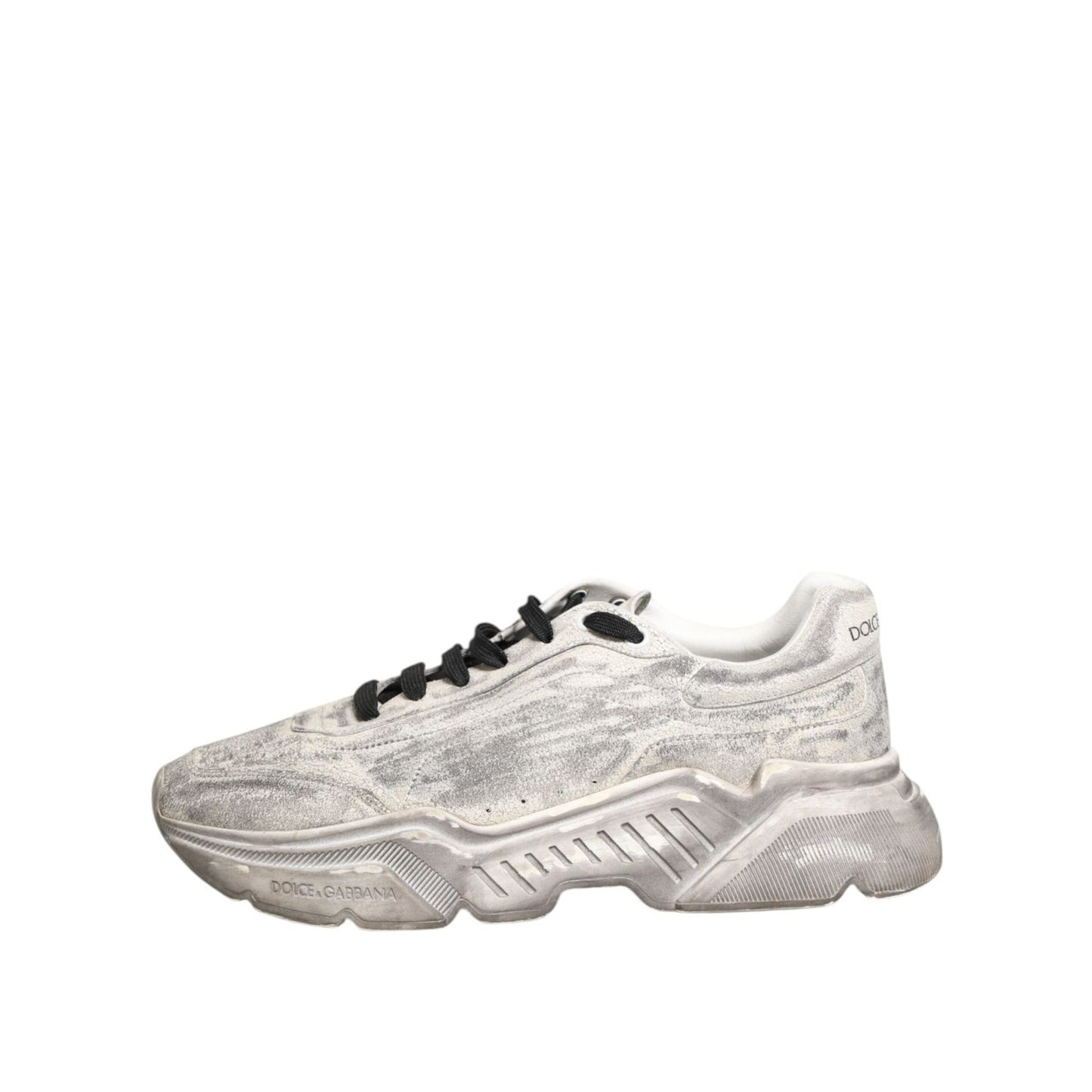 Dolce & Gabbana White Daymaster Low Top Men Sneakers Shoes MV7837-43