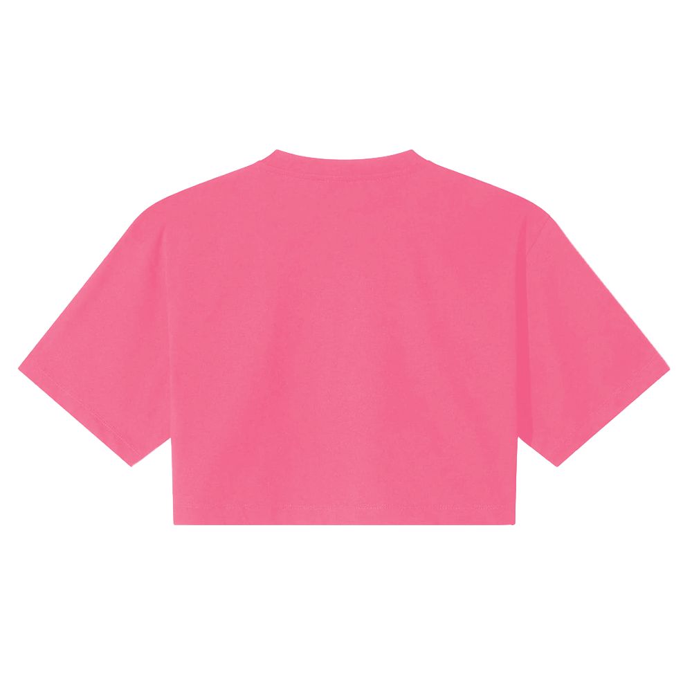 Comme Des Fuckdown Fuchsia Cotton Women T-Shirt