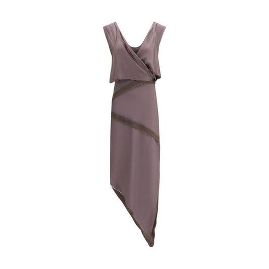 The Attico Asymmetrical midi Dress