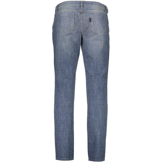 Costume National Blue Cotton Jeans & Pant CO-3751-W29