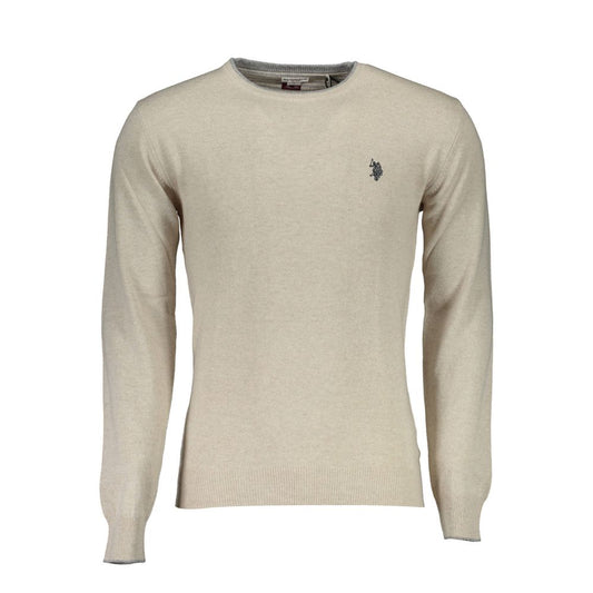 U.S. POLO ASSN. Beige Wool Sweater