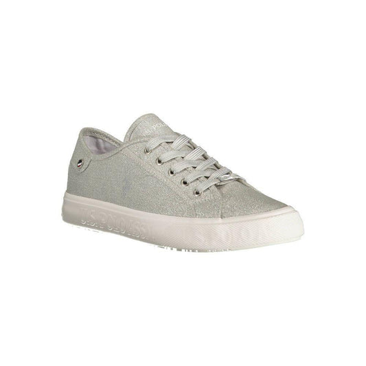 U.S. POLO ASSN. Gray Polyester Sneaker US-13381-EU35/US5