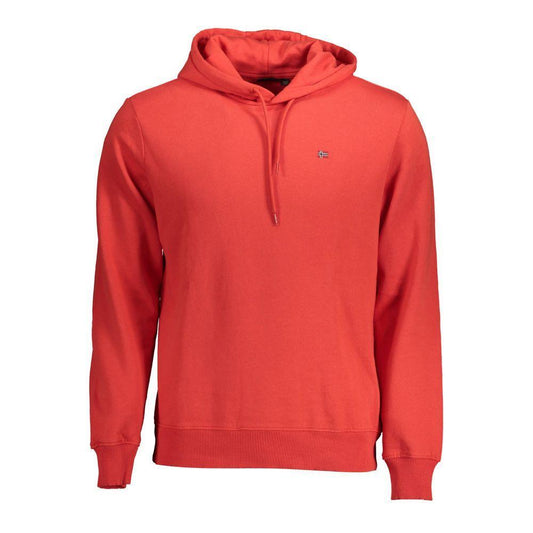 Napapijri Red Cotton Sweater NA-14619-XXL