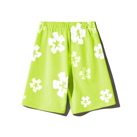 Comme Des Fuckdown Green Cotton Short CO-15824-L
