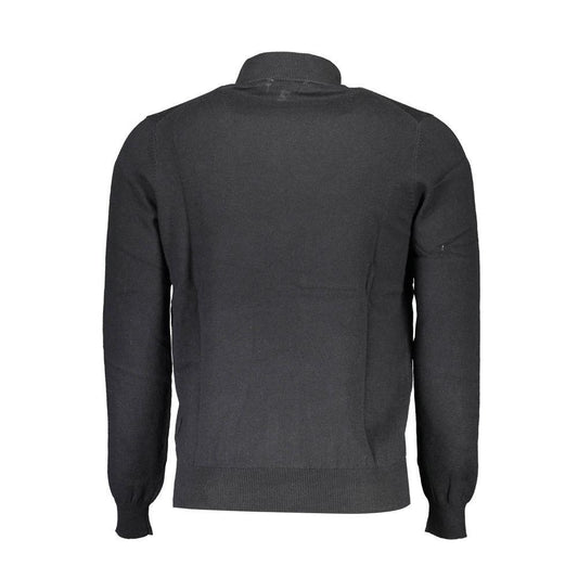 North Sails Black Cotton Sweater NO-16257-XL