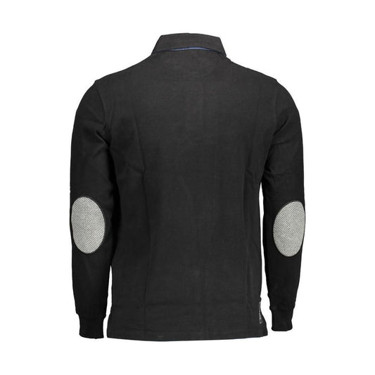 U.S. POLO ASSN. Black Cotton Polo Shirt US-16925-L