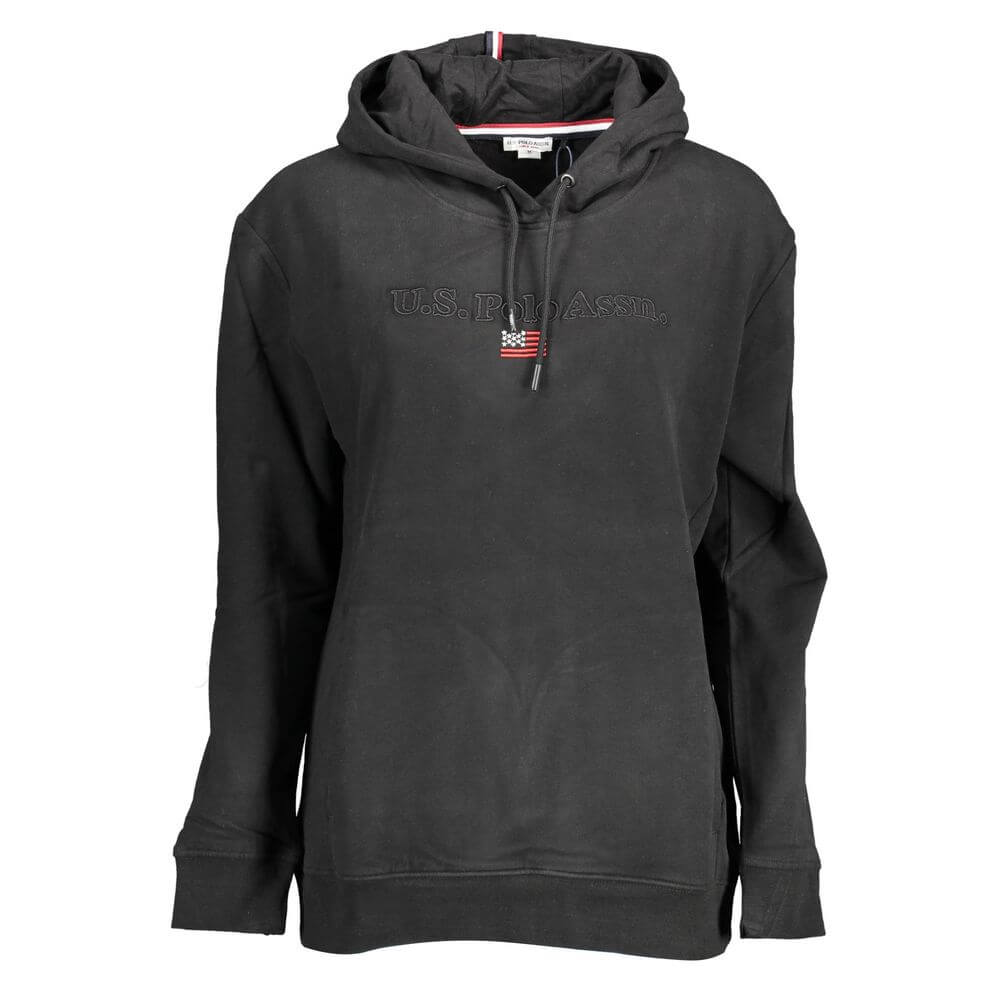 U.S. POLO ASSN. Black Cotton Sweater