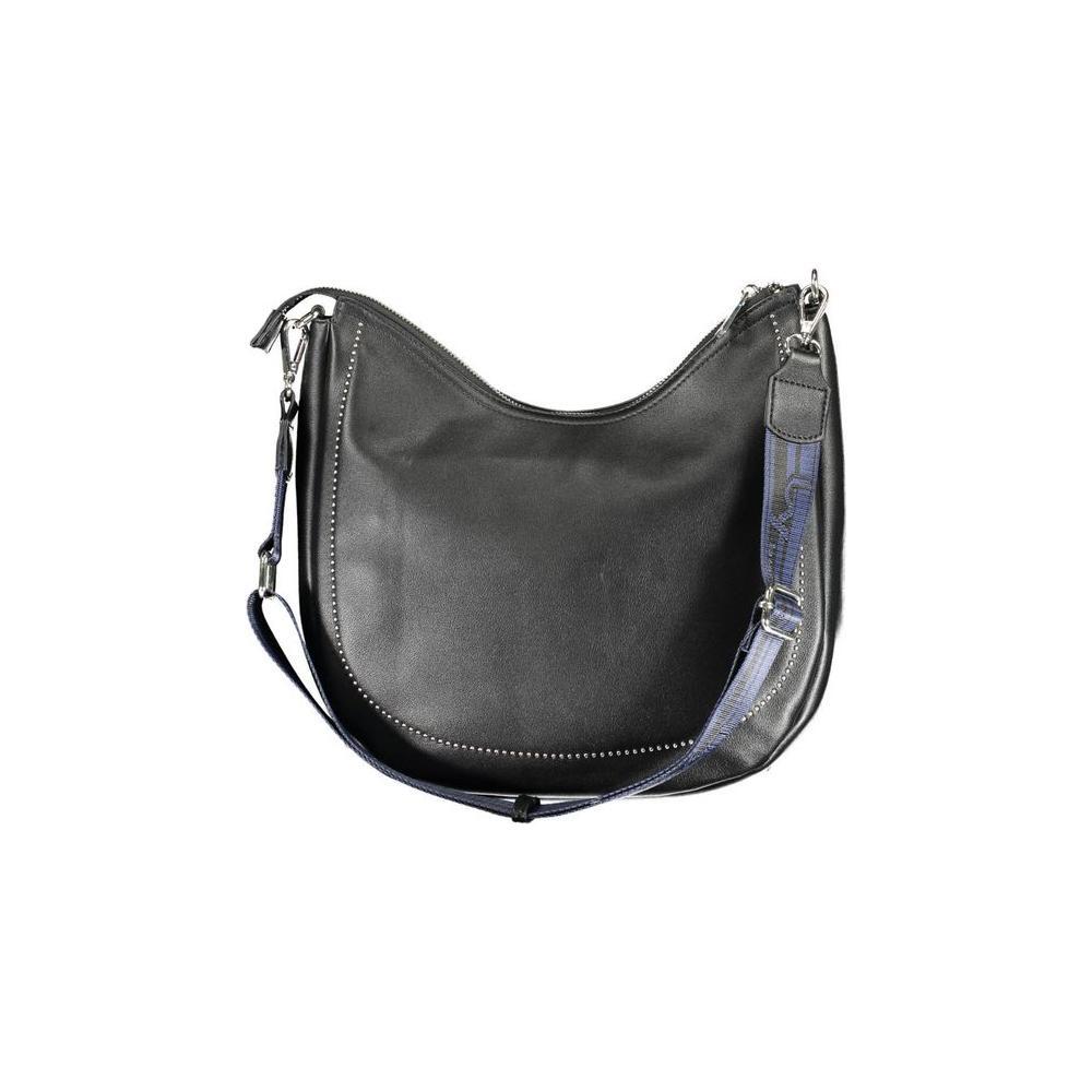BYBLOS Black Polyethylene Handbag BY-17029