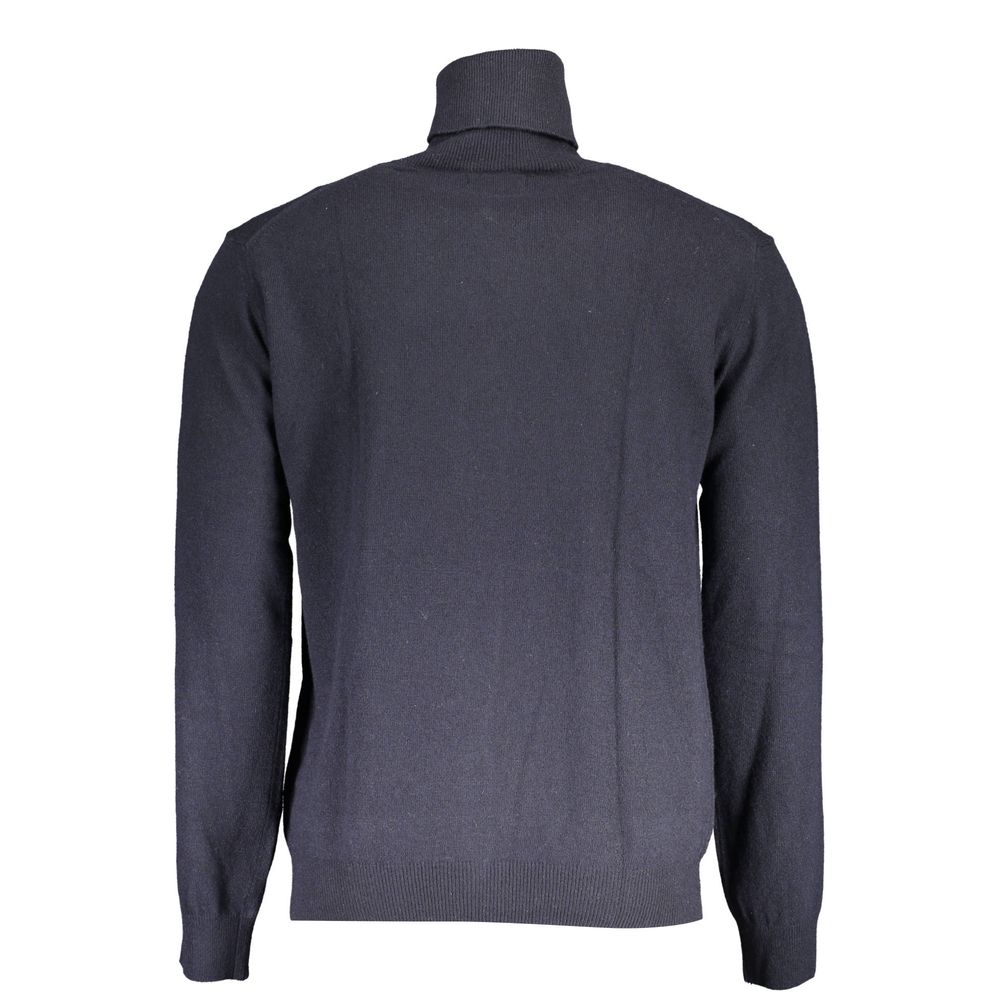 La Martina Blue Wool Sweater