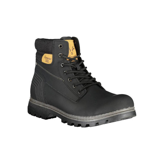 Carrera Black Polyester Boot CA-25552-EU40/US7