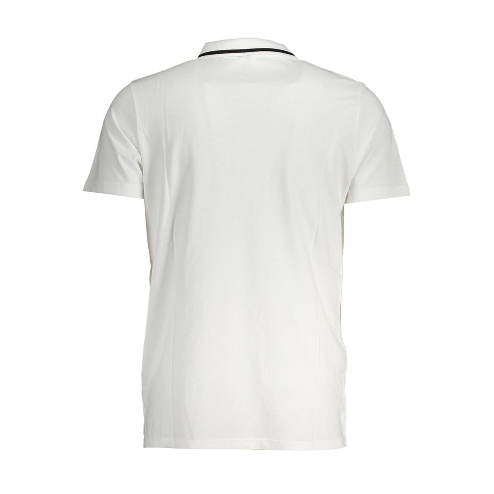 Fila White Cotton Polo Shirt