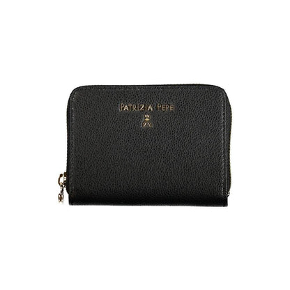 Patrizia Pepe Black Leather Wallet