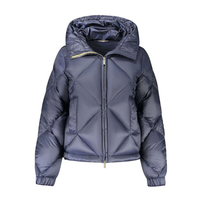 K-WAY Blue Polyester Jackets & Coat