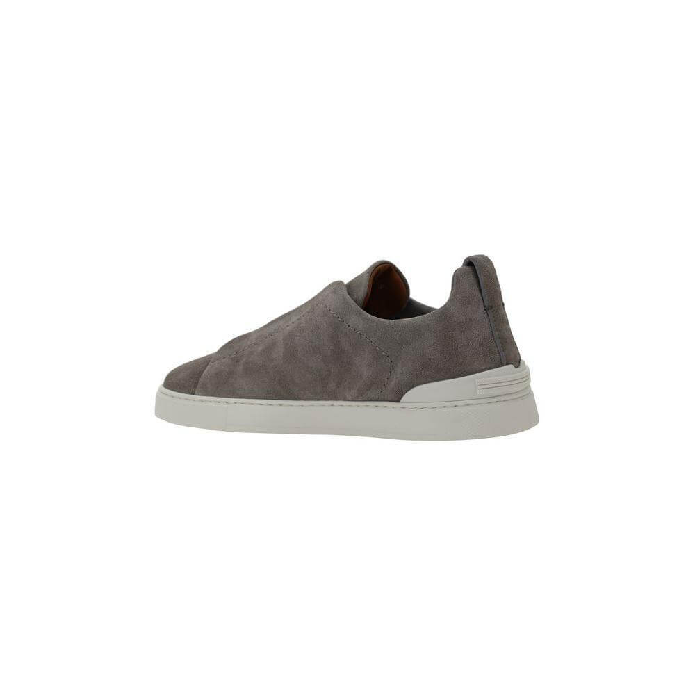 ZEGNA Suede leather Sneakers ZE-LHSOYS4667ZGME-EU41.5/US8.5
