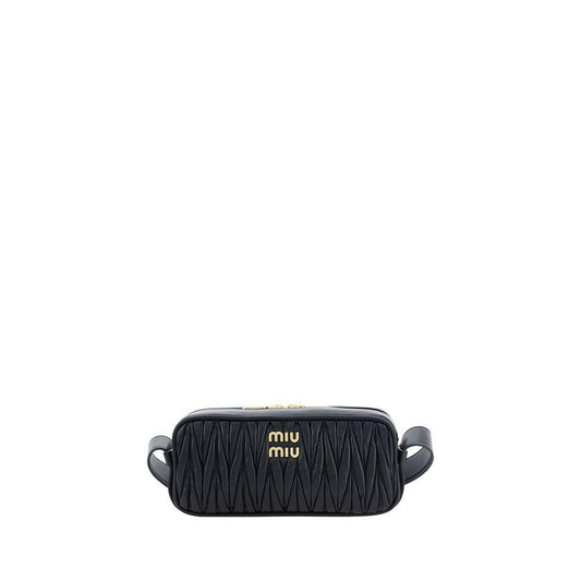 Miu Miu Matelassé Shoulder Bag MI5BC158VOOON88F0002BB