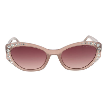 Marciano by Guess Beige Stainless Steel Sunglasses