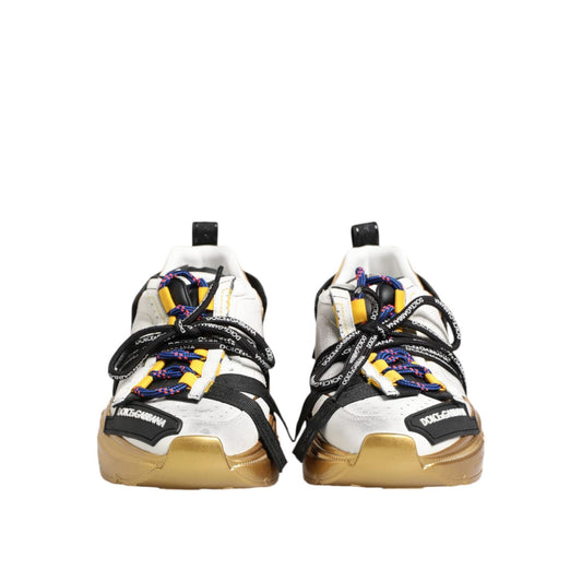 Dolce & Gabbana Multicolor Daymaster Low Top Sneakers Shoes MV7375-40.5