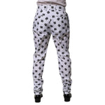 Dolce & Gabbana White Logo Cotton Skinny Denim Trouser Pants PAN76612-48