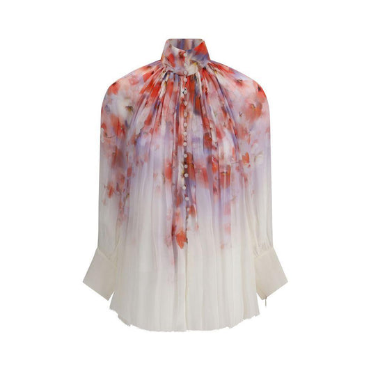 Zimmermann Floral print Crush Blouse ZI-5768TR251SCAFLO-0/XS