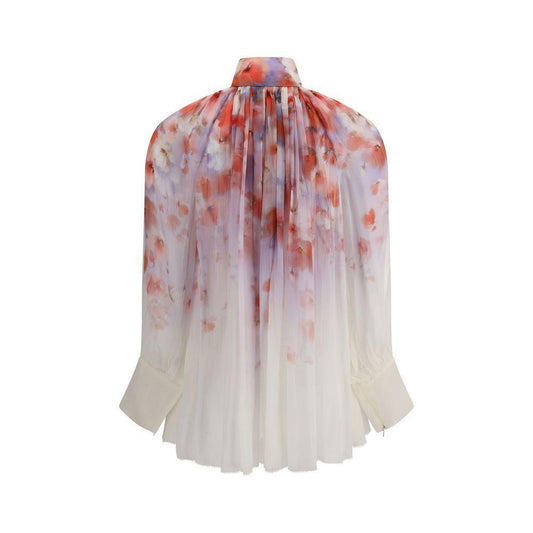 Zimmermann Floral print Crush Blouse ZI-5768TR251SCAFLO-0/XS