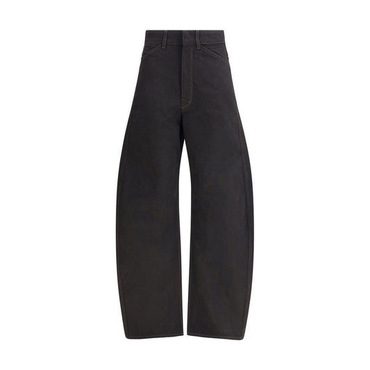 Lemaire Barrel Pants LE-PA1264LD1055BK999-IT38 | S