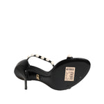 Dolce & Gabbana Black KEIRA Pearl Embellished Sandals Shoes LA11398-41