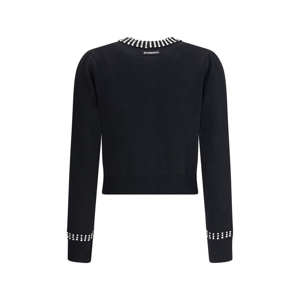 PINKO Rhinestone Cardigan