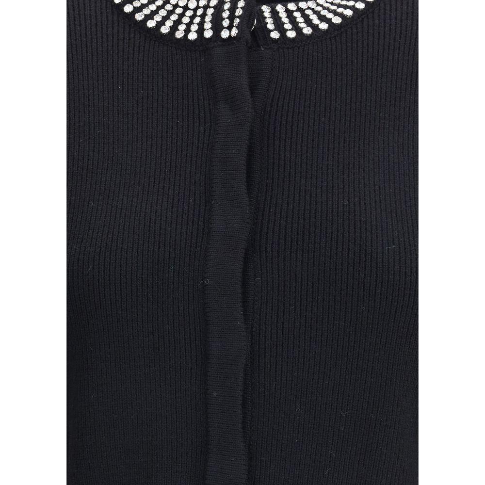 PINKO Rhinestone Cardigan