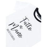Dolce & Gabbana White Cotton T-Shirt DO-9610666-36
