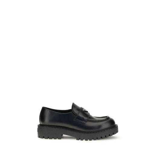 Prada Double Chocolate Loafers PR-2DE151FG001B4LF0002-EU 38 | US 5