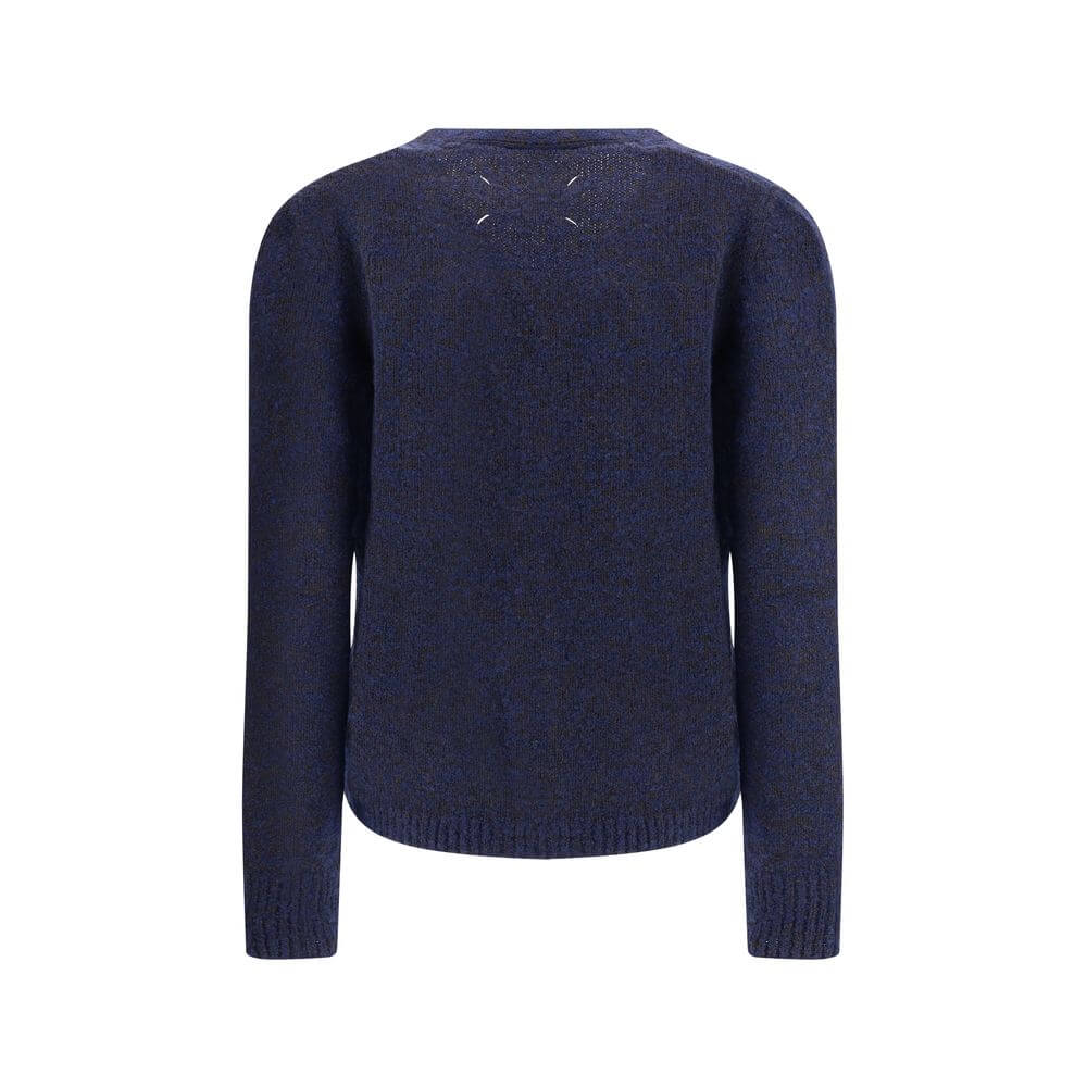 Margiela Blue Wool Cardigan