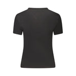 Tommy Hilfiger Black Cotton Women T-Shirt TO-39321-S