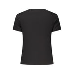 Tommy Hilfiger Black Cotton Women T-Shirt TO-39325-S