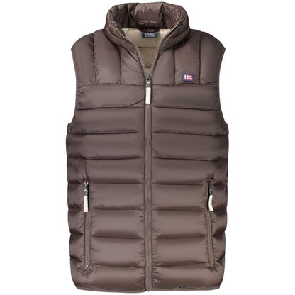 Norway 1963 Brown Polyamide Men Jacket