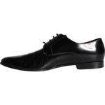 Dolce & Gabbana Black Calfskin Leather Derby Shoes MV5905-44