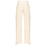 PINKO White Cotton Jeans & Pant