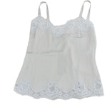 Dolce & Gabbana Green Silk Lace Dress Chemisole Lingerie BIK246-XS