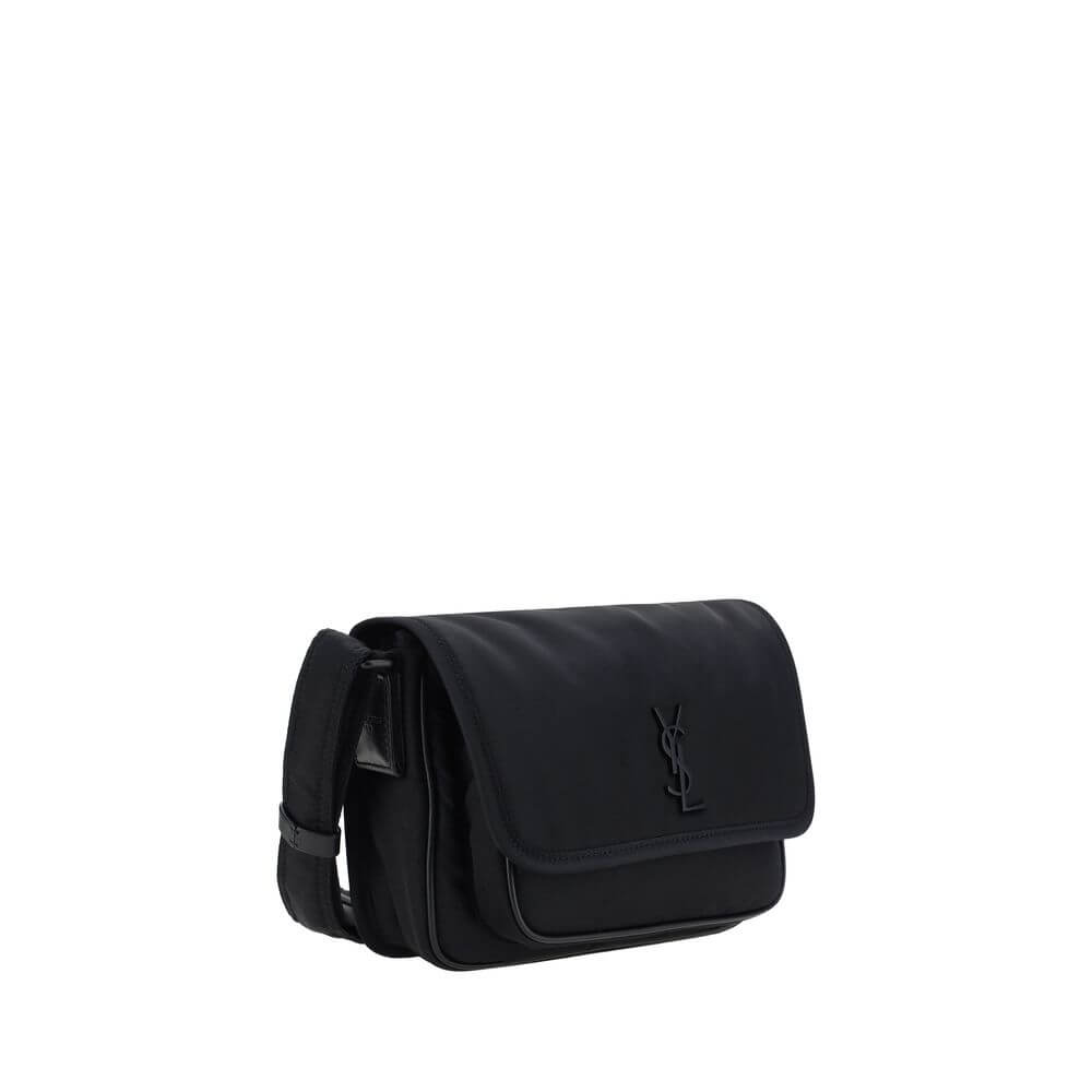 Saint Laurent Black Polyamide Shoulder Bag