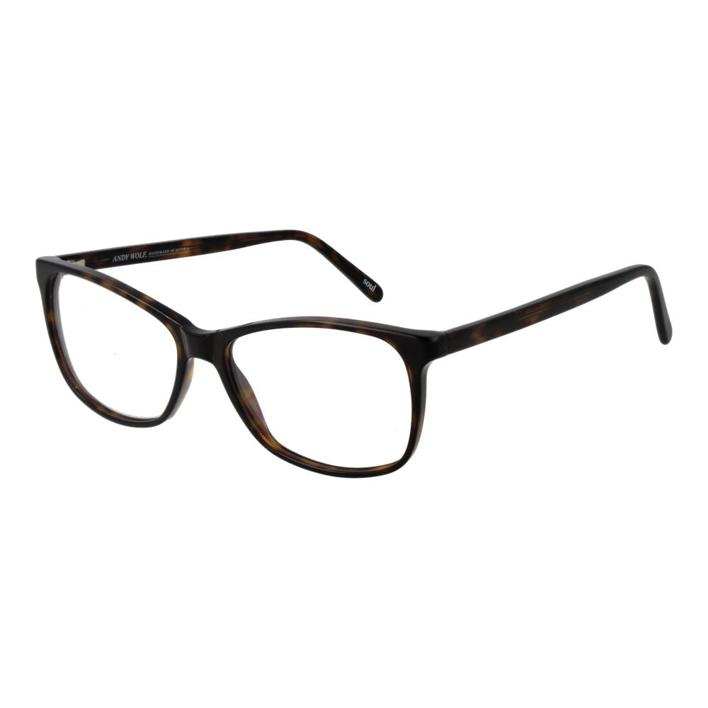 Andy Wolf Brown Unisex Glasses Frame