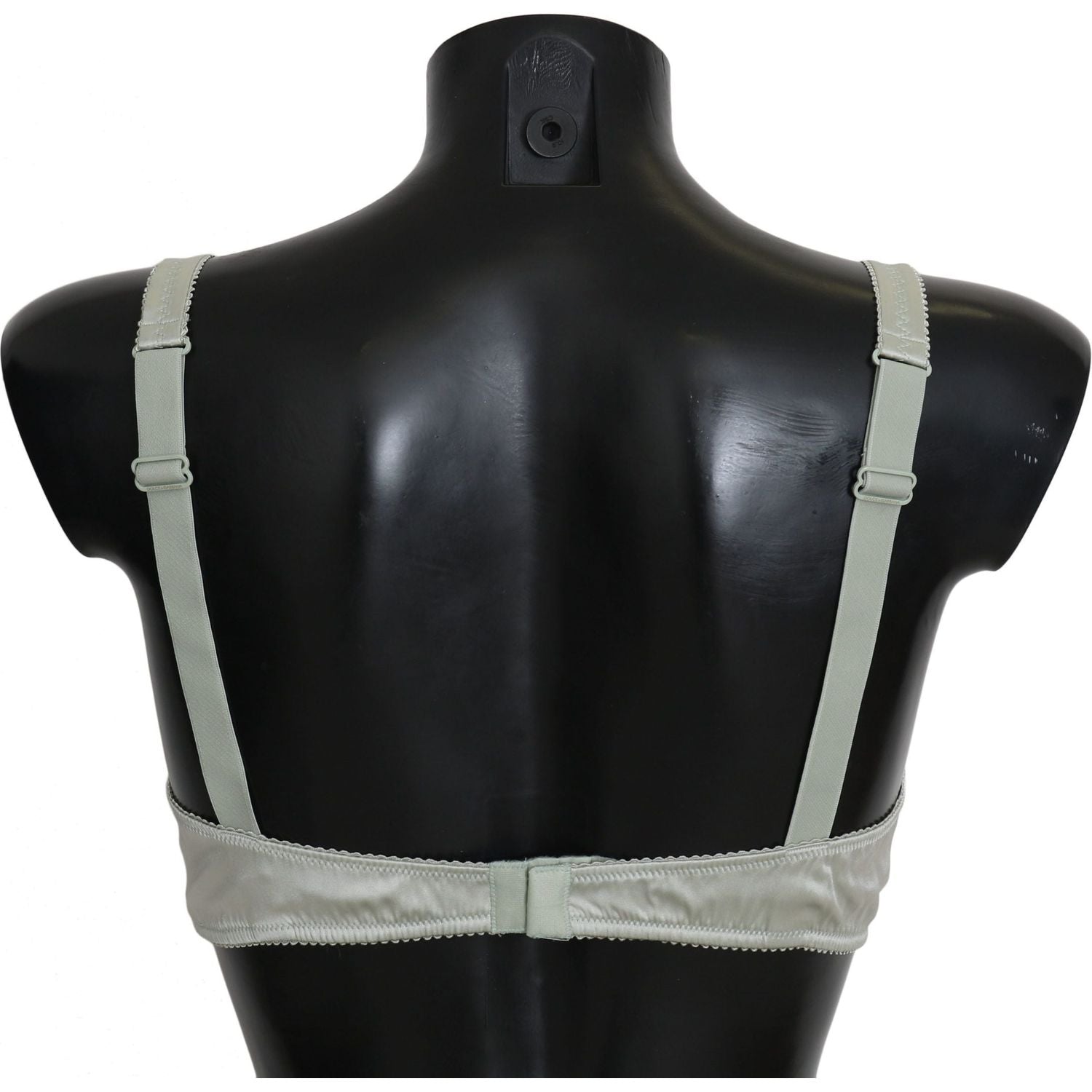 优雅花卉蕾丝真丝胸罩