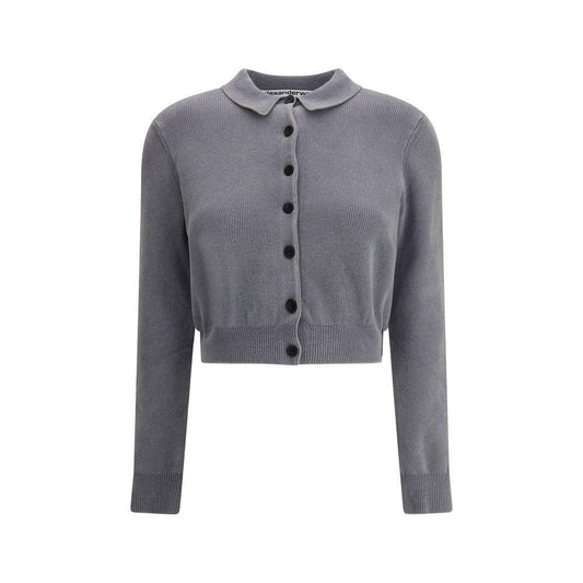 Alexander Wang Polo Cardigan crop AL-1KC3253055057-L