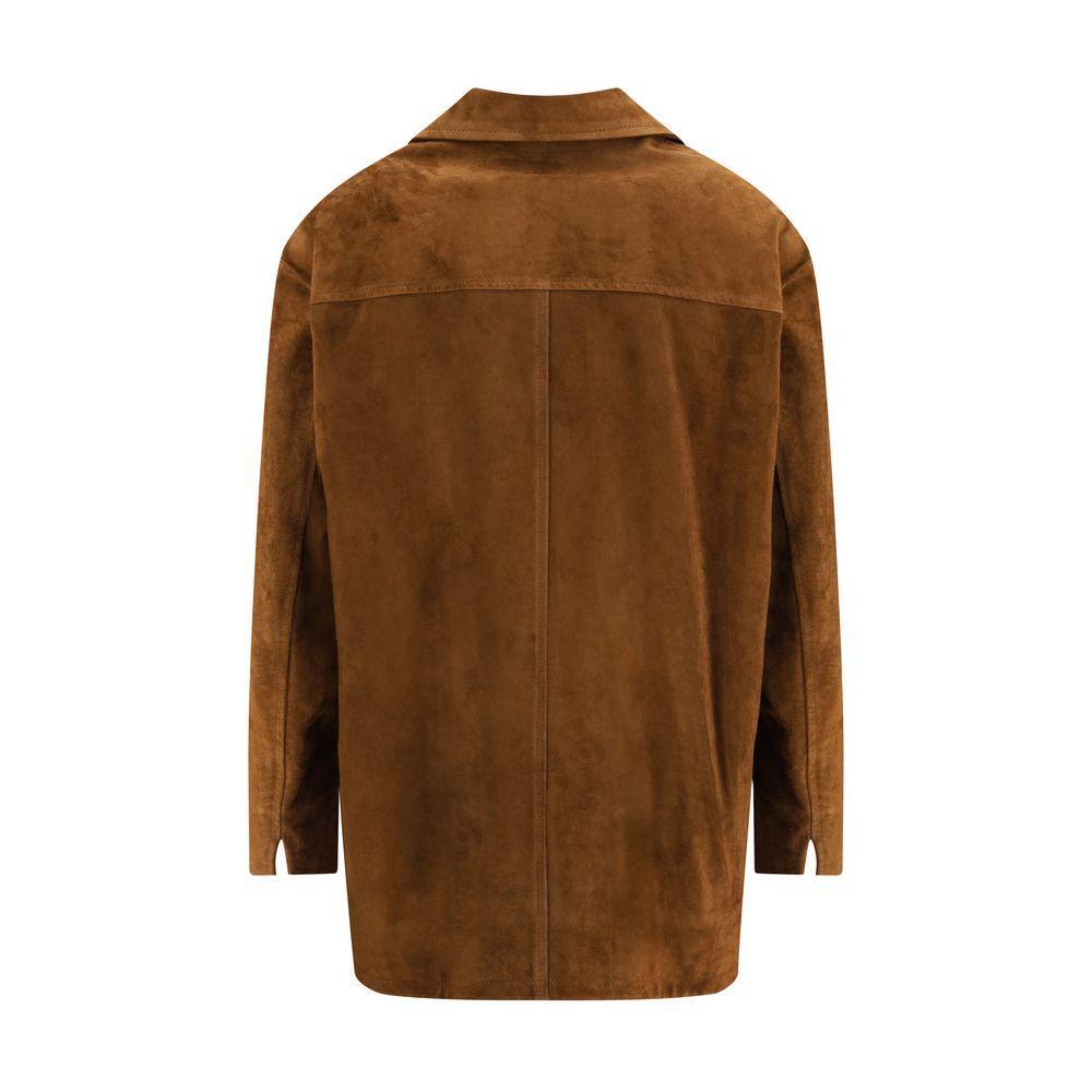 Salvatore Santoro Suede leather Jacket SA-49077DTOBACCO-IT40 | M