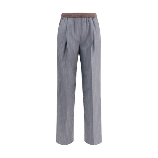 Miu Miu Striped Pants