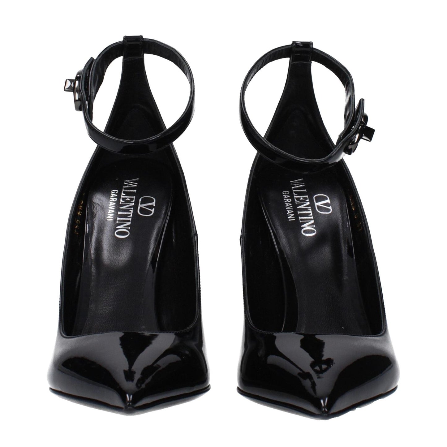 Valentino Garavani Black Leather Platforms Pumps VA-14892339724553-EU39/US9