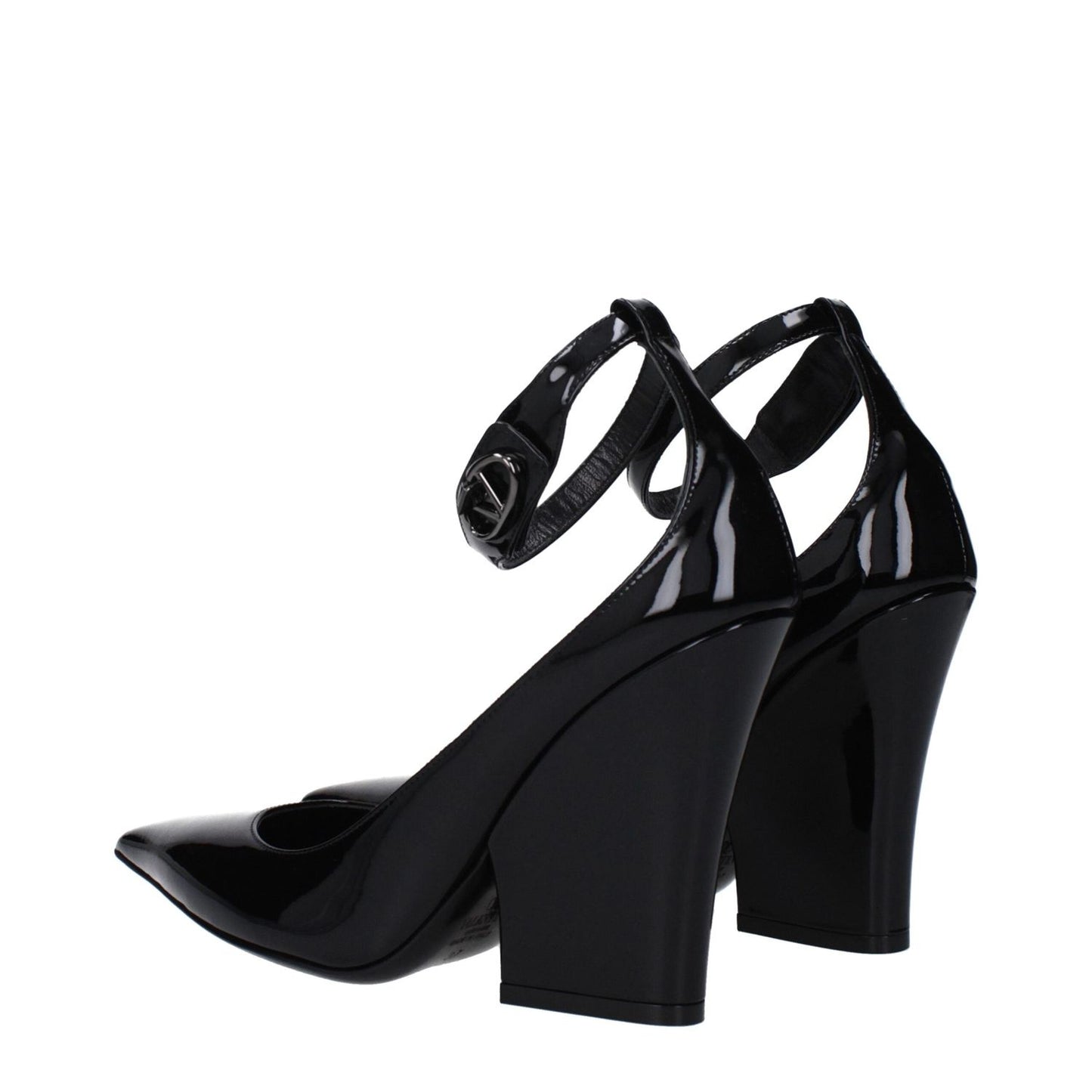 Valentino Garavani Black Leather Platforms Pumps VA-14892339724553-EU39/US9